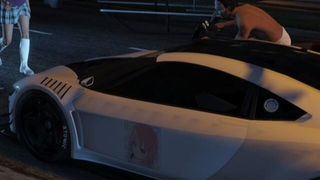 Illustration for article titled Grand Theft Auto V Characters Modded Into Anime Nerds